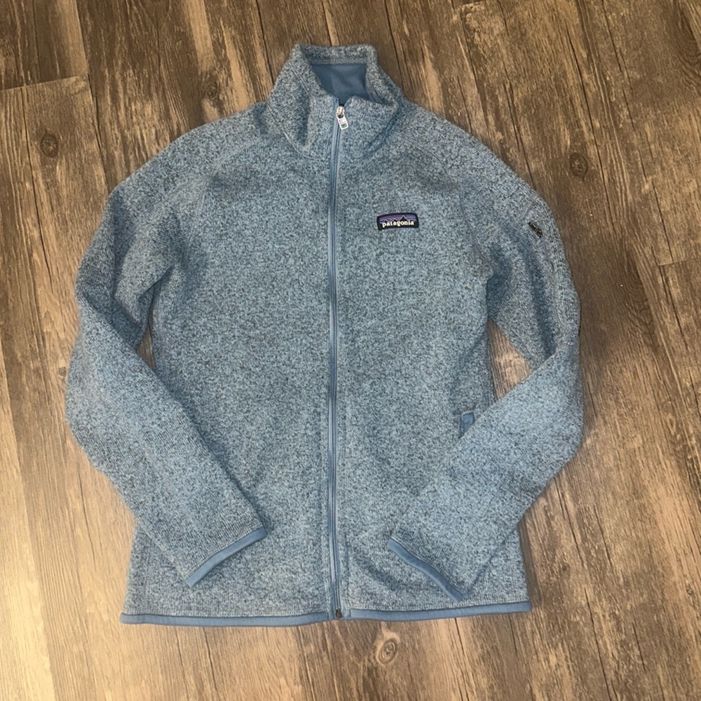 Patagonia fleece zip-up jacket